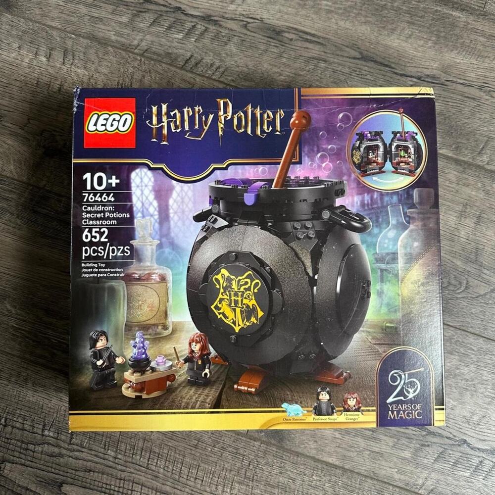 Lego Harry Potter Cauldron Secret Potion Classroom Set 76464